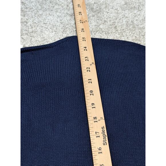 Brit Ty Star Pattern Pullover Sweater - Women's 1X NWT 100% Cotton - Picture 6 of 7